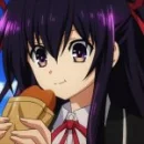 Tohka eating bread