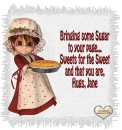 Bringing some sweets - jane