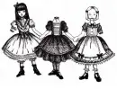 Victorian Creepy Friends