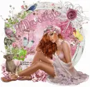 Girl with bear/Marilyn