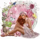 Girl with bear