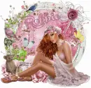 Girl with bear/Robbie