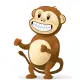 Funny monkey dance