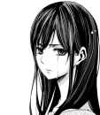 Crying girl.