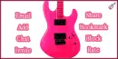 pink guitar
