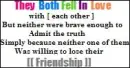 they both fell in love