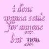 anyone but you