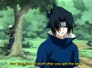 Sasuke nad Kakashi
