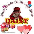 Daisy - Sweet Friend - Birthday