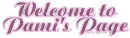 Welcome to Pami's page - wel