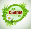 Green Daisy Ring: Connie