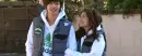 playful kiss