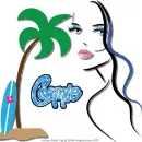 Connie - Palm Tree - Surf Board
