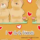 Two Bear Friends: I Love GG Friends