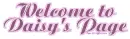 Welcome to Daisy's Page - fg