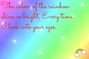 The Colors Of The Rainbow