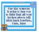 Hug you so tight - Jane