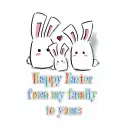 Happy easter From my family to yours