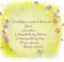 Mel - Once A Friend - Flowers