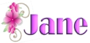 PINK FLOWER - JANE