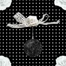 Seamless Background - Polka dots - Glitter ball