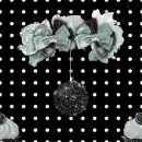 Seamless Background - Polka dots - Glitter ball