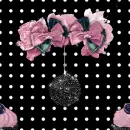 Seamless Background - Polka dots - Glitter ball