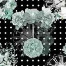 Seamless Background - Polka dots - Flower Pendulum