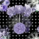 Seamless Background - Polka dots - Flower Pendulum