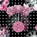 Seamless Background - Polka dots - Flower Pendulum