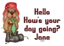 Hello, how's your day - Jane