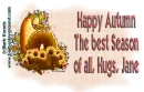 Happy Autumn - Jane