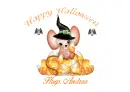 Cute Halloween Mouse - Andrea