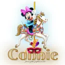 Mickey on Horse: Connie
