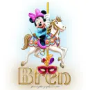 Mickey on Horse: Bren