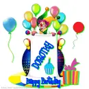 Dorothey - Happy Birthday - Clown