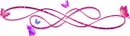 Pink Butterfly Divider