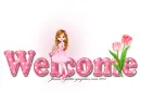 Pink Doll & Tulip: Welcome