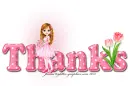 Pink Doll & Tulip: Thanks