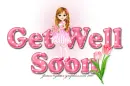 Pink Doll & Tulip: Get Well Soon