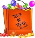 candy bag, trick or treat