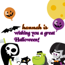I wish you a great Halloween!