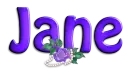Purple Flower - Jane