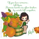 Mel - Hearts Broken - Pumpkin