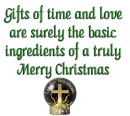 GIFTS OF TIME AND LOVE