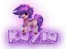 Purple Pony: Kayla