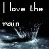 I love the rain