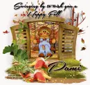 Swinging by to wish you a happy fall. Pami