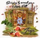 Swinging by to wish you a happy fall. Jaya
