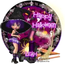 Happy Halloween Witch-Leah